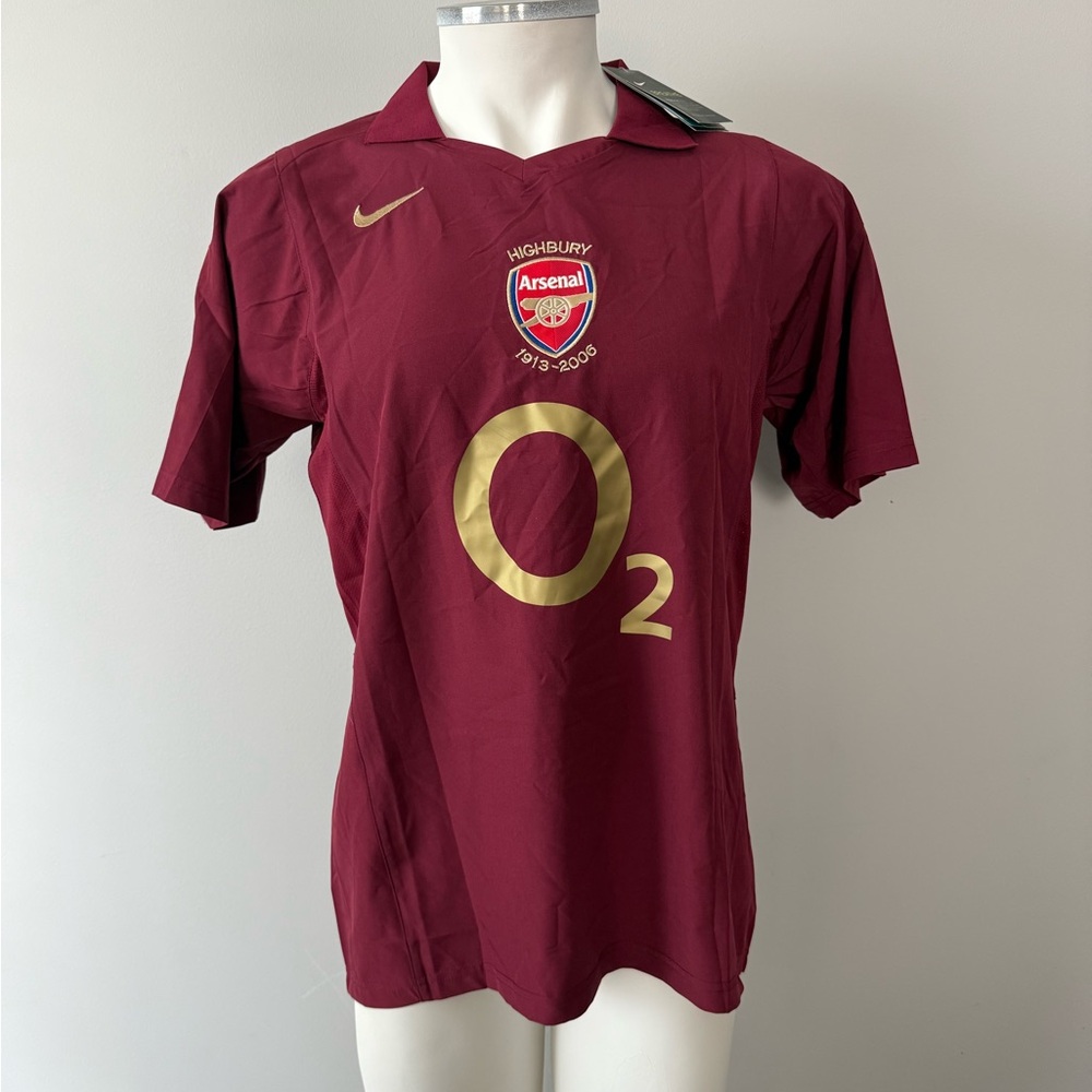 Thierry Henry Arsenal New Men’s Retro Vintage Highbury Soccer Jersey